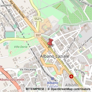 Mappa Corso Giacomo Matteotti, 46, 00041 Albano Laziale, Roma (Lazio)