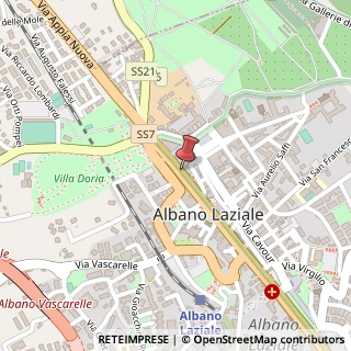 Mappa Corso Giacomo Matteotti, 69, 00041 Albano Laziale, Roma (Lazio)