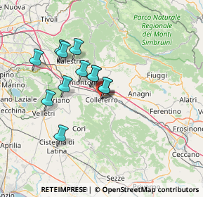 Mappa , 00034 Colleferro RM, Italia (12.38583)