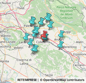 Mappa , 00034 Colleferro RM, Italia (10.1465)