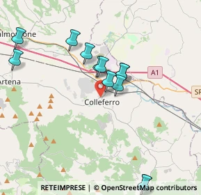 Mappa , 00034 Colleferro RM, Italia (4.09667)