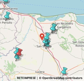 Mappa 500, 71016 San Severo FG, Italia (18.29917)