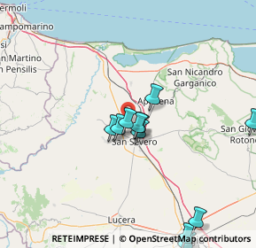 Mappa 500, 71016 San Severo FG, Italia (15.92818)