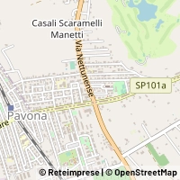 지도 Castel Gandolfo