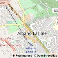 Karta Albano Laziale
