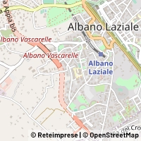 Karte Albano Laziale