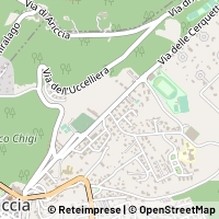 地图 Ariccia