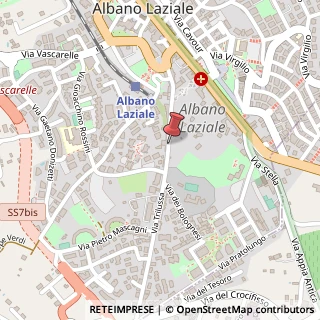 Mappa Via Trilussa, 31, 00041 Albano Laziale, Roma (Lazio)