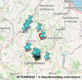 Mappa Zona Artigianale Pip Defenza, 86020 Castellino del Biferno CB, Italia (14.556)