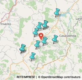 Mappa Zona Artigianale Pip Defenza, 86020 Castellino del Biferno CB, Italia (6.06909)