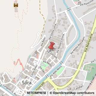 Mappa Via E. Zincone, 27, 03039 Sora, Frosinone (Lazio)