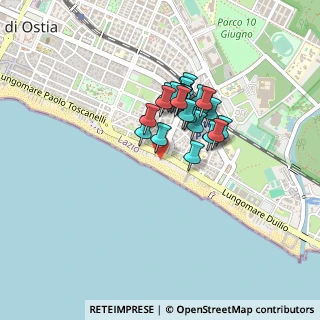 Mappa Piazza Sirio, 00122 Lido di Ostia RM, Italia (0.316)