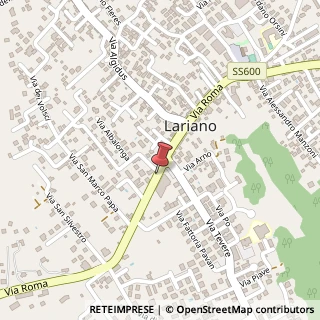 Mappa Via Roma, 209, 00040 Lariano RM, Italia, 00076 Lariano, Roma (Lazio)