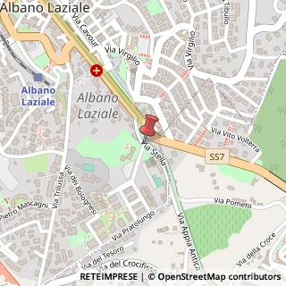 Mappa Via della Stella, 23, 00041 Albano Laziale, Roma (Lazio)