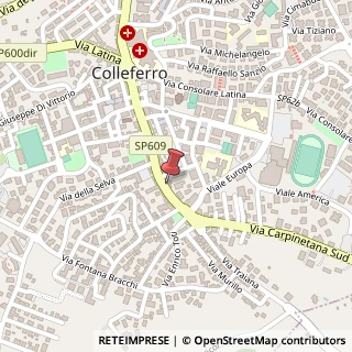Mappa Corso Filippo Turati, 184, 00034 Colleferro, Roma (Lazio)