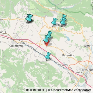 Mappa Via Prato Sereno Icona Sant'Isidoro, 03012 Anagni FR, Italia (8.31769)