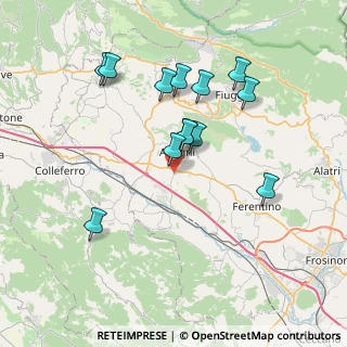 Mappa Via Prato Sereno Icona Sant'Isidoro, 03012 Anagni FR, Italia (7.39)