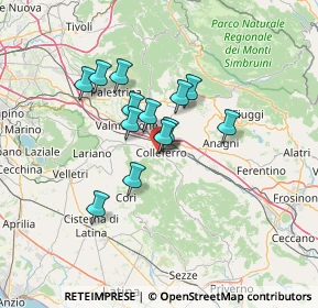 Mappa Via Torquato Tasso, 00034 Colleferro RM, Italia (10.72154)