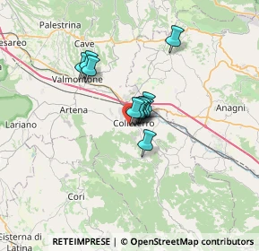 Mappa Via Torquato Tasso, 00034 Colleferro RM, Italia (4.04364)