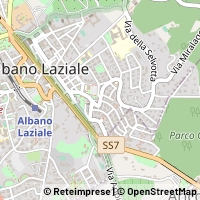 地图 Albano Laziale