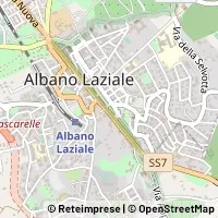 Karte Albano Laziale