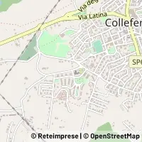 Karte Colleferro
