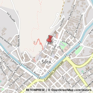 Mappa Via Amedeo carnevale 24 Sora⁣⁣⁣⁣, 03039 Sora⁣⁣⁣⁣ FR, Italia, 03039 Sora, Frosinone (Lazio)