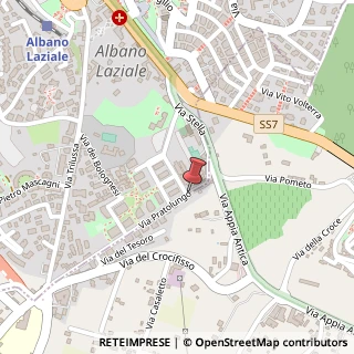 Mappa Via Pratolungo, 6, 00041 Albano Laziale, Roma (Lazio)