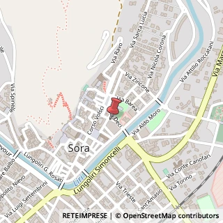 Mappa Via Firmio, 22, 03039 Sora, Frosinone (Lazio)