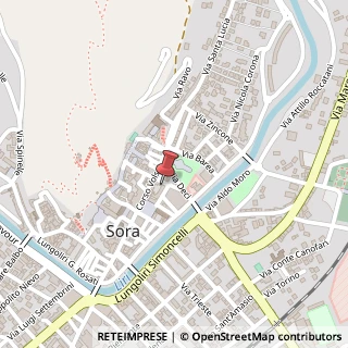 Mappa Via Vittorio Emanuele III, 36, 03039 Sora, Frosinone (Lazio)