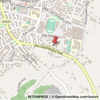 Mappa Via Carpinetana Sud, 144, 00034 Colleferro, Roma (Lazio)