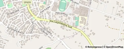 Mappa Colleferro