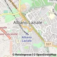 Karte Albano Laziale