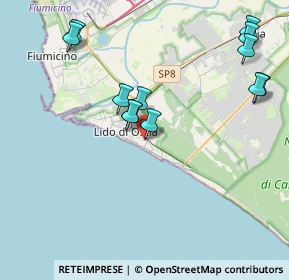 Mappa Via Oletta, 00122 Lido di Ostia RM, Italia (4.53)