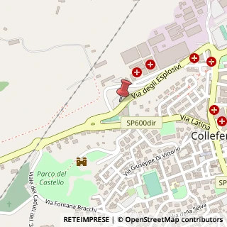 Mappa Via degli Esplosivi, 00034 Colleferro RM, Italia, 00034 Colleferro, Roma (Lazio)