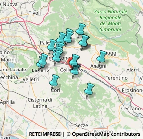 Mappa Viale Savoia, 00034 Colleferro RM, Italia (10.013)