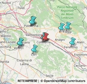 Mappa Viale Savoia, 00034 Colleferro RM, Italia (12.71333)