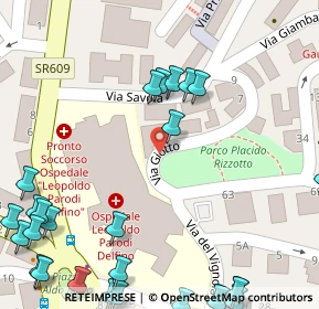 Mappa Viale Savoia, 00034 Colleferro RM, Italia (0.07857)