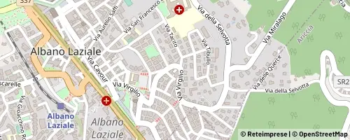 Mappa Albano Laziale