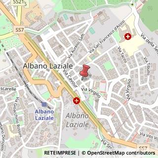 Mappa Via XXIV Maggio, 19, 00041 Albano Laziale, Roma (Lazio)