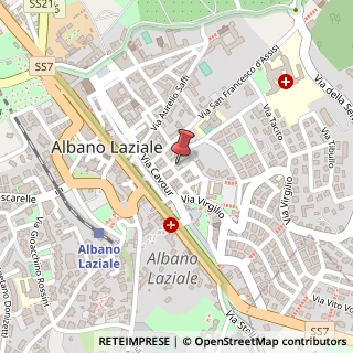 Mappa Via Albalonga, 29, 00041 Albano Laziale, Roma (Lazio)
