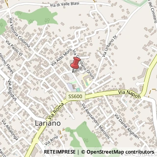 Mappa Piazza Dell'Anfiteatro, n.9, 00076 Lariano, Roma (Lazio)