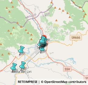 Mappa Via Luigi Canocchia, 03039 Sora FR, Italia (2.73091)