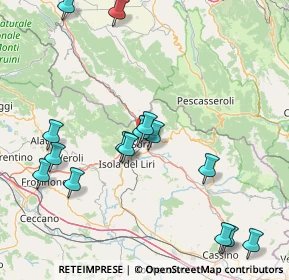 Mappa Via Luigi Canocchia, 03039 Sora FR, Italia (19.394)