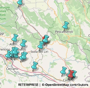Mappa Via Luigi Canocchia, 03039 Sora FR, Italia (22.711)