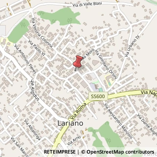 Mappa Via castello d'ariano 84, 00040 Lariano, Roma (Lazio)