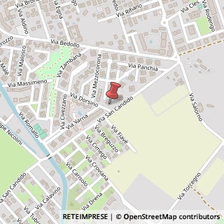 Mappa Via Dorsino, 14, 00124 Roma, Roma (Lazio)