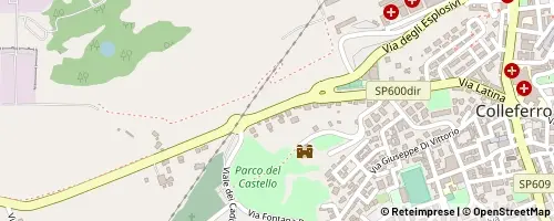 Mappa Colleferro