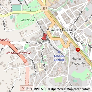 Mappa Via Rossini, 4/B, 00041 Albano Laziale, Roma (Lazio)