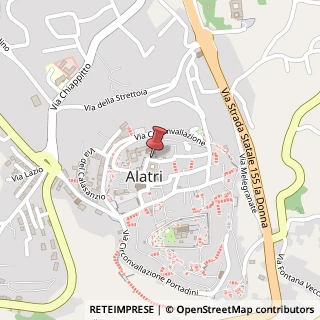 Mappa Via Roma, 12, 03011 Alatri, Frosinone (Lazio)